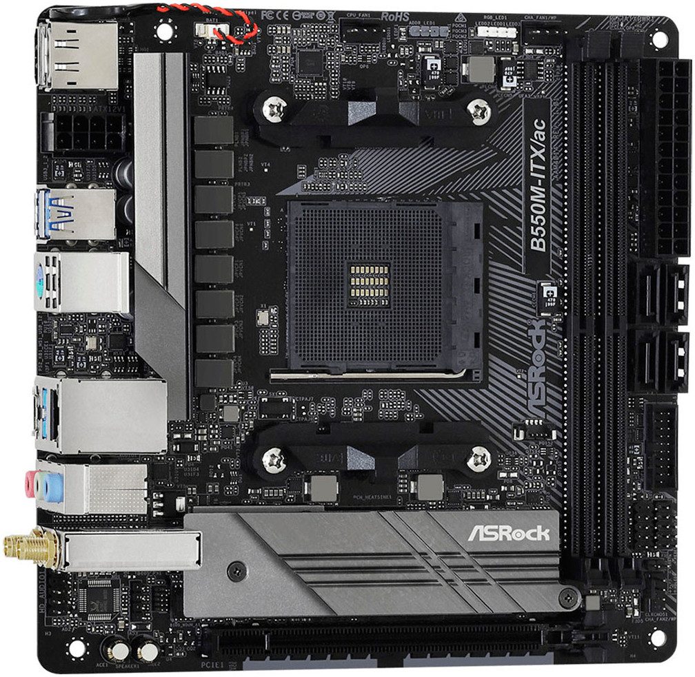 Asrock B550M-ITX/ac Mainboard