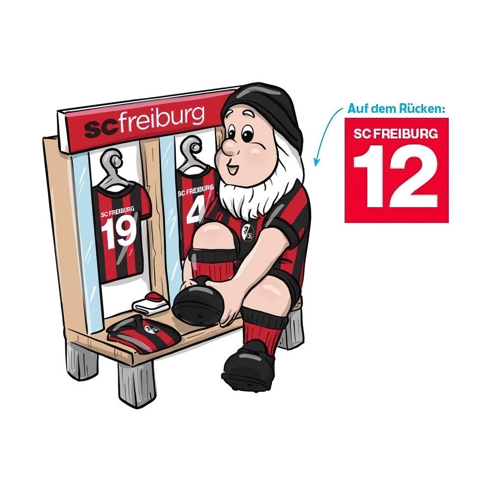 SC Freiburg Gartenzwerg