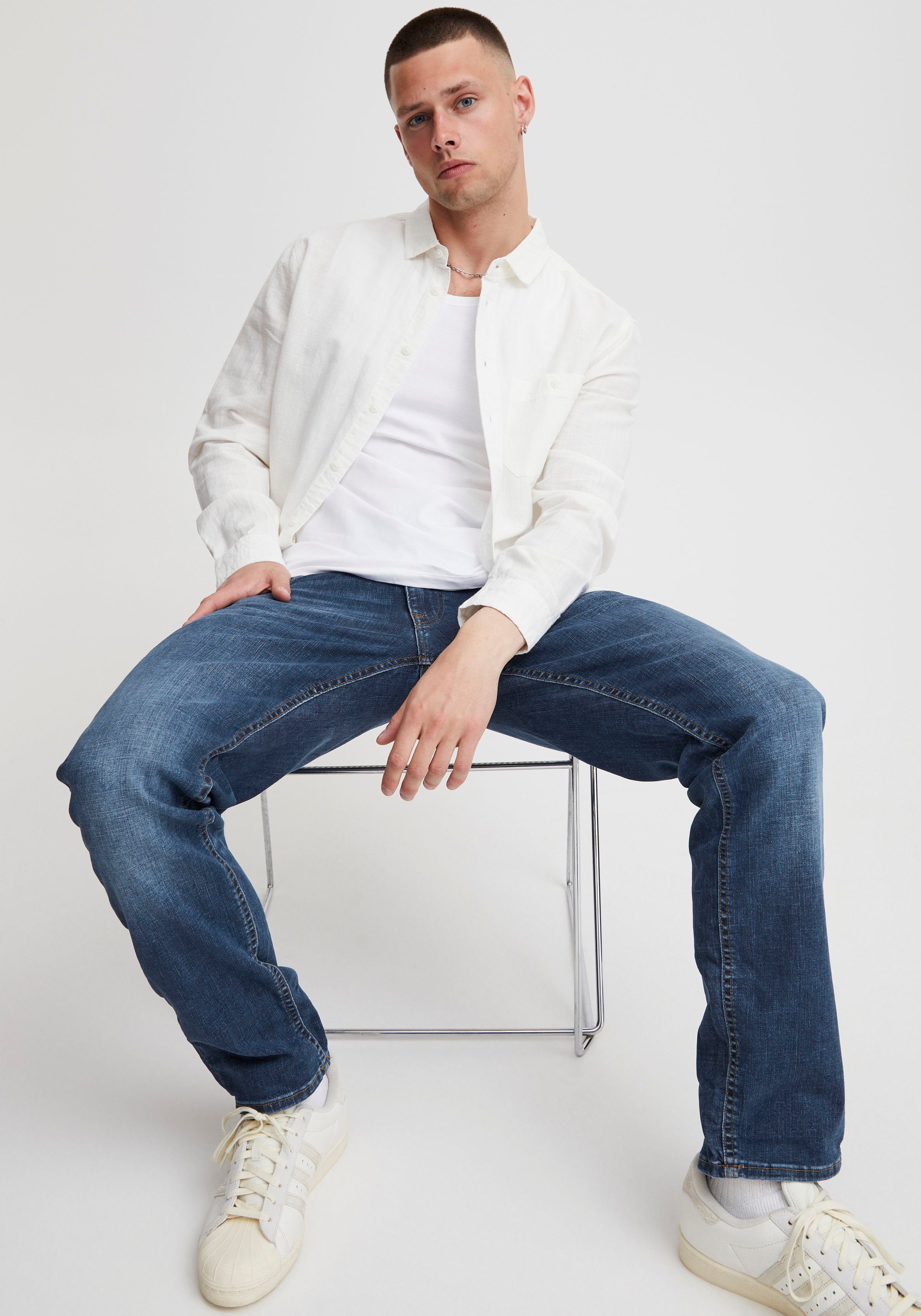 Blend Regular-fit-Jeans Twister fit Mulitflex Baumwollmischung, regular fit
