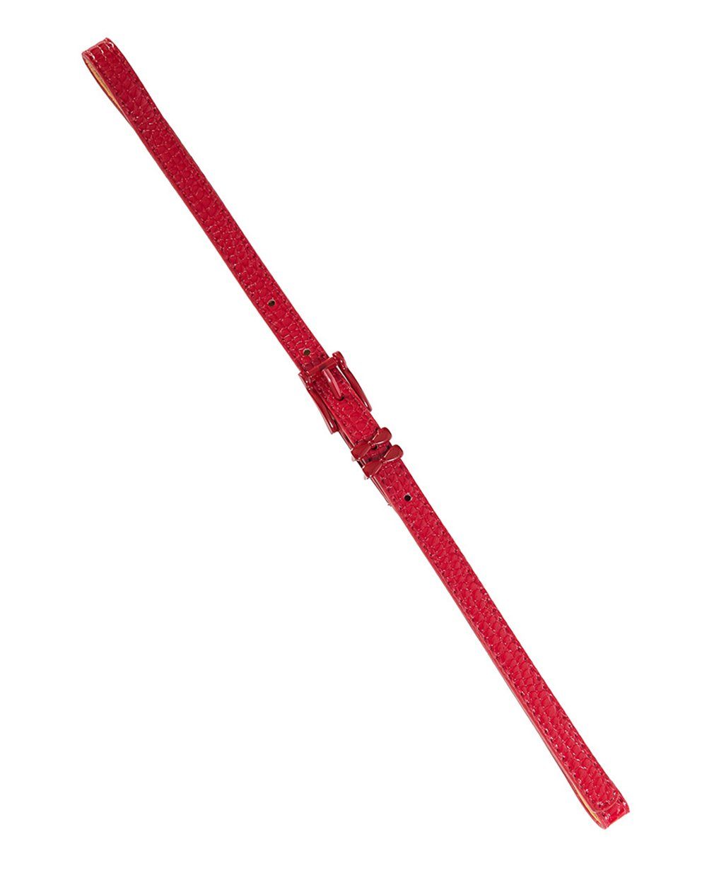 Banned Taillengürtel Embossed Lizzard Rot Retro Vintage Gürtel günstig online kaufen