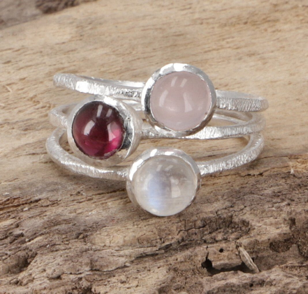 Guru-Shop Silberring Stapelring, Silberring, Boho Style Ring Modell.. günstig online kaufen