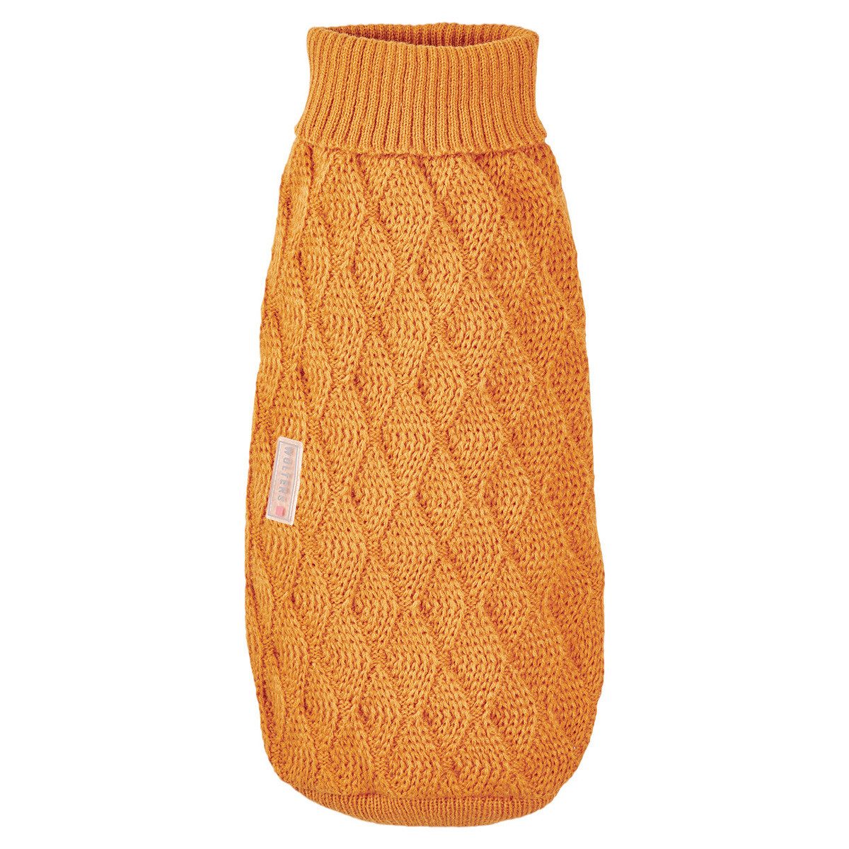 Wolters Hundepullover Strickpullover Diamond fancy orange