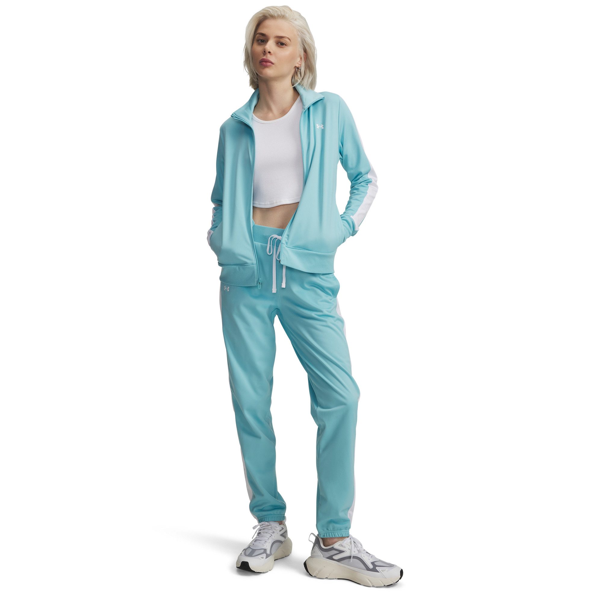 Under Armour® Trainingsanzug Under Armour Damen Trainingsanzug Tricot Tracksuit 1365147, Ansicht 1