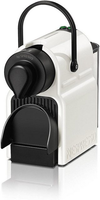 Nespresso Kapselmaschine XN1001 Inissia von Krups, Wassertankkapazität: 0,7 Liter, inkl. Willkommenspaket mit 14 Kapseln