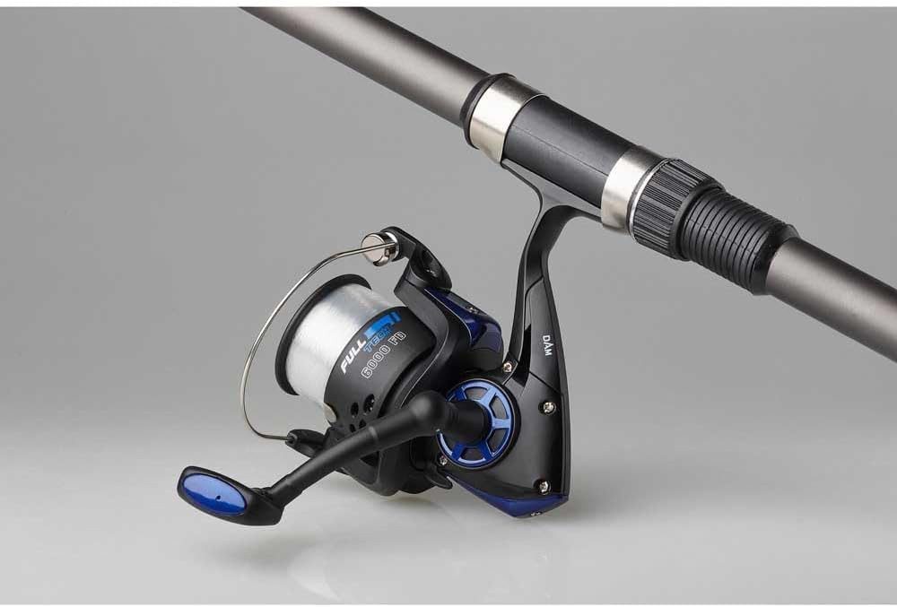 DAM Fishing Reiserute DAM SET FULL TECH T-POWER FD Combo 350 - Rute + Rolle + Schnur, Modernes Design