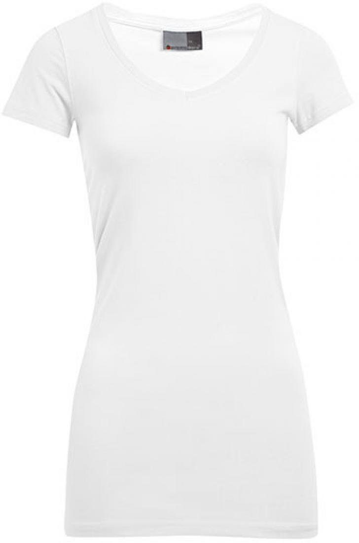 Promodoro V-Shirt Women´s Slim Fit V-Neck Damen T-Shirt Long
