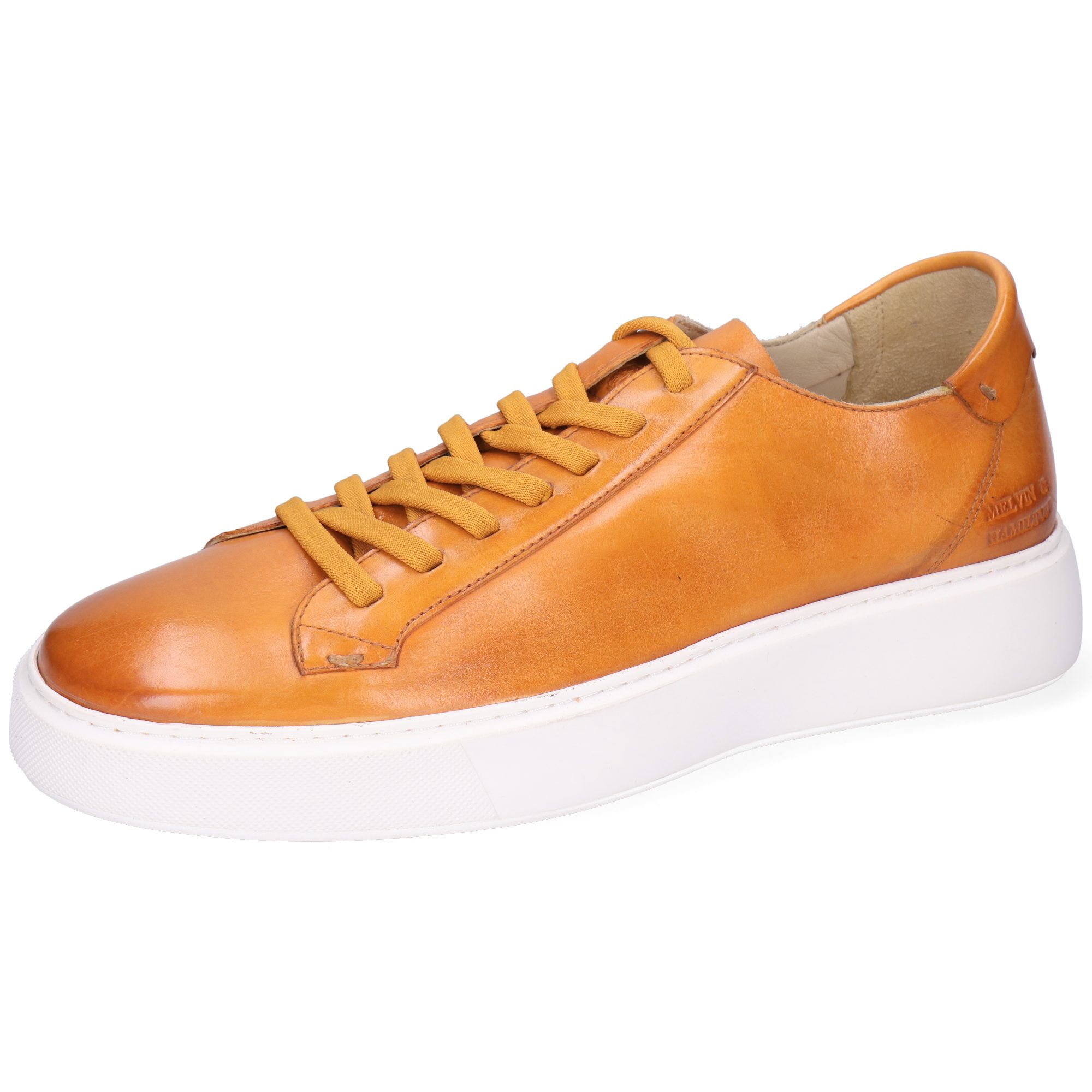 Melvin & Hamilton Evan 1 Leder-Sneakers für Herren Sneaker Plateausohlen, Echtes Leder, Herausnehmbare Innensohle
