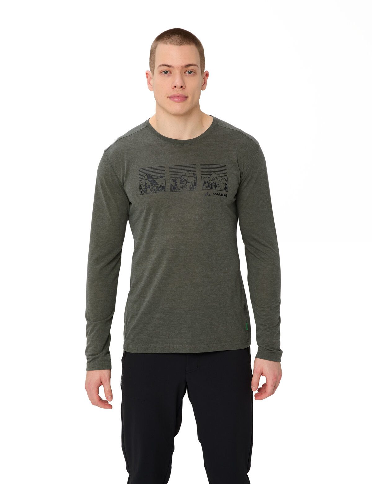 VAUDE Langarmshirt MEN'S ROSEMOOR LS T-SHIRT günstig online kaufen