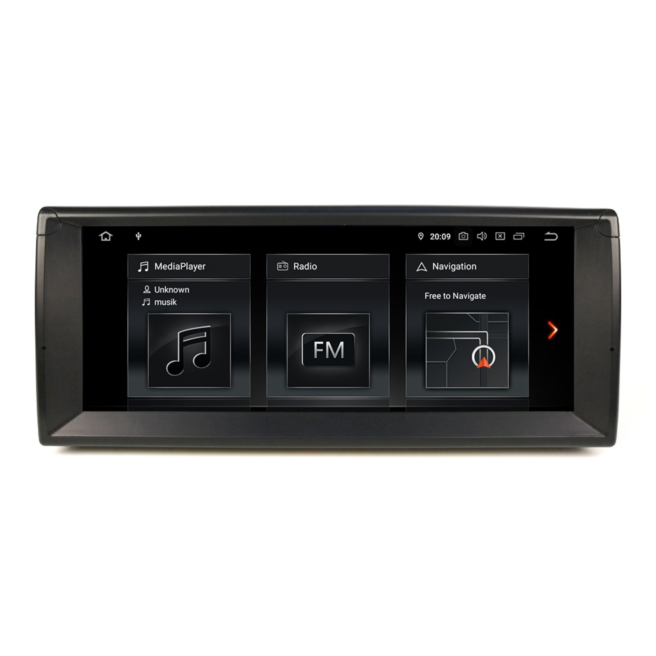 TAFFIO Für BMW 5 E39 E53 X5 Range Rover 10" Touch Android Autoradio CarPlay Einbau-Navigationsgerät