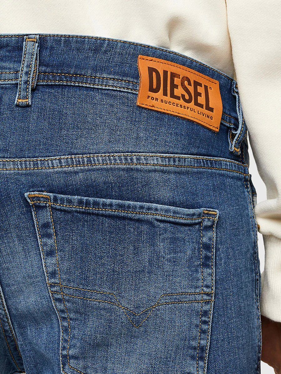 Low Diesel Hose Waist Skinny-fit-Jeans Sleenker-X - Stretch 009PK