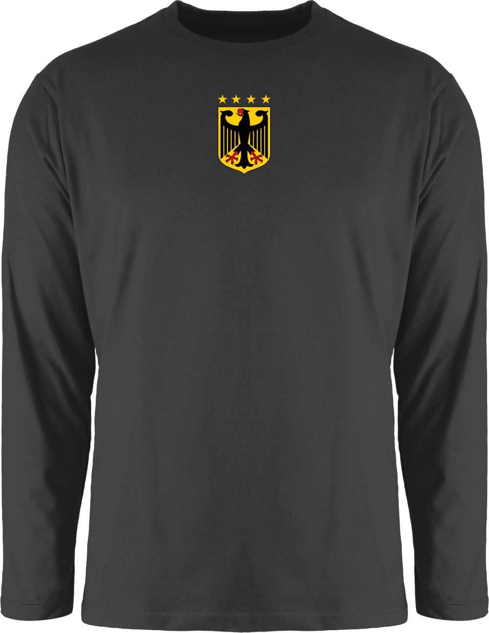 Shirtracer Rundhalsshirt Deutschland Wappen, Germany, Bundesadler, Deutschland Adler 2026 Fussball WM Fanartikel – Bild 4 von 4