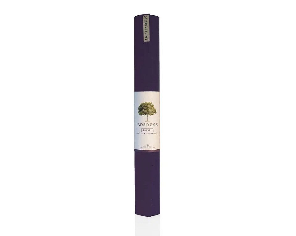 Jadeyoga Yogamatte Jade Travel 1/8'' 68'' (3mm, 173cm) purple, Mit 3mm Dicke ist die Jade Travel Matte perfekt für Yogis auf Reisen