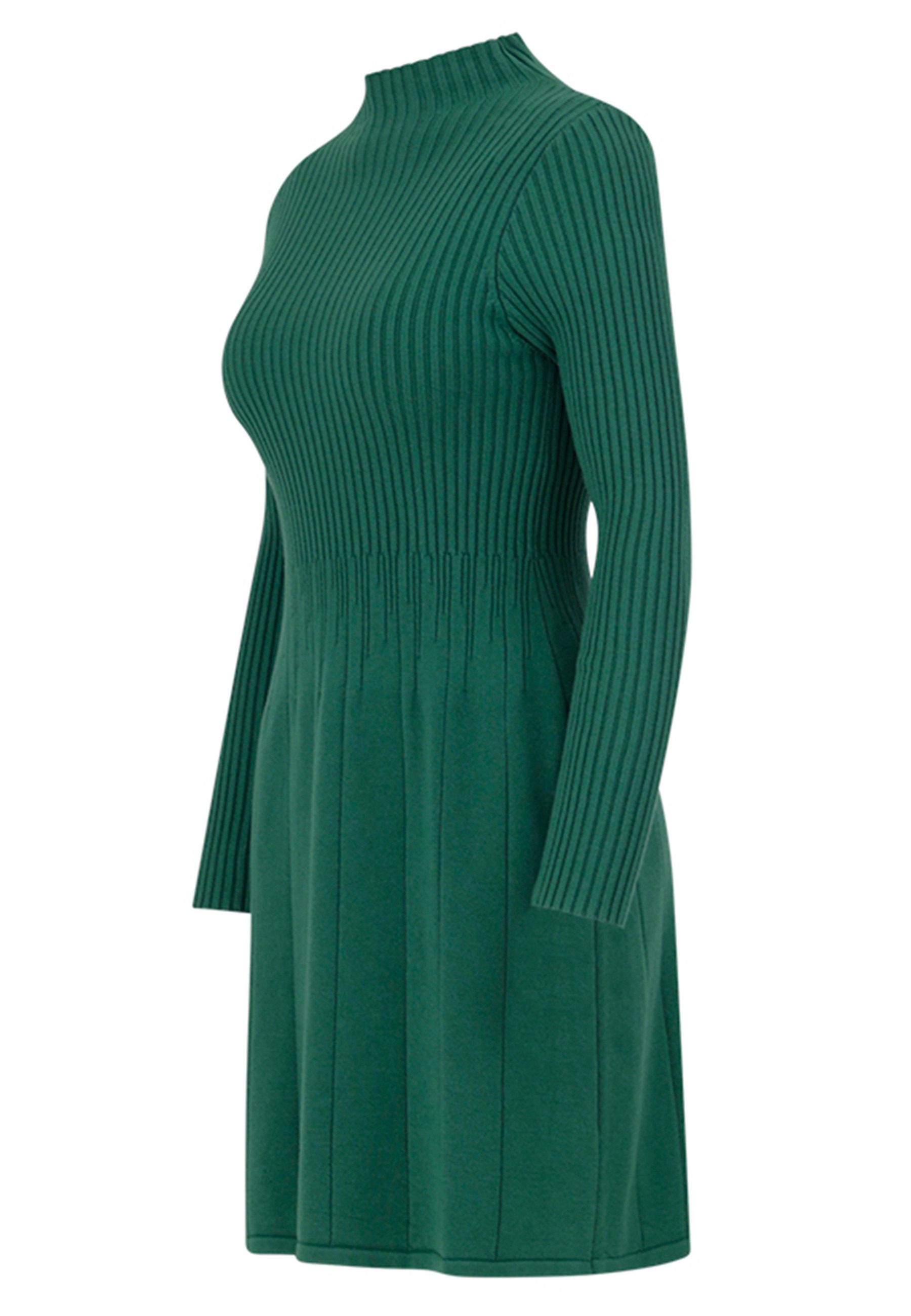 YC Fashion & Style Minikleid Figurbetont & Bequem One Size (34-42) mit Stehkragen
