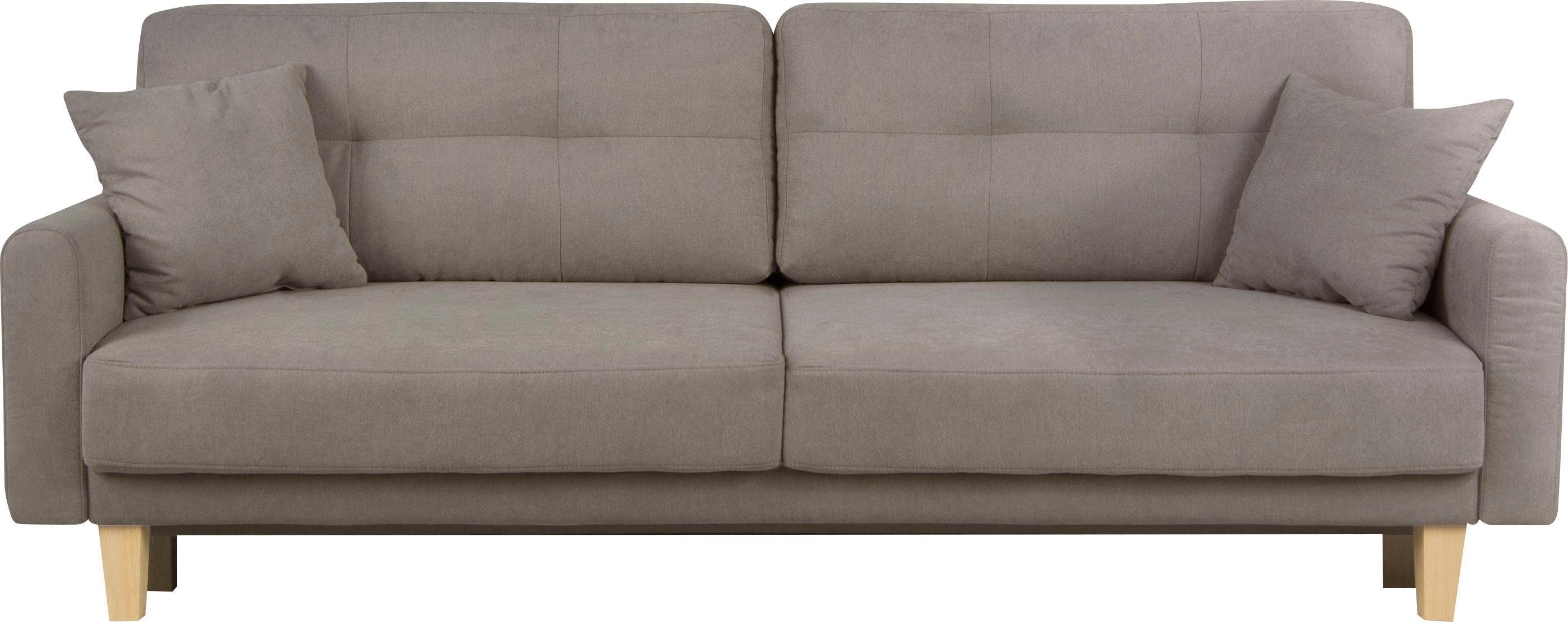 Home affaire 3-Sitzer TRIPLO optionale Schlafsofa günstig online kaufen