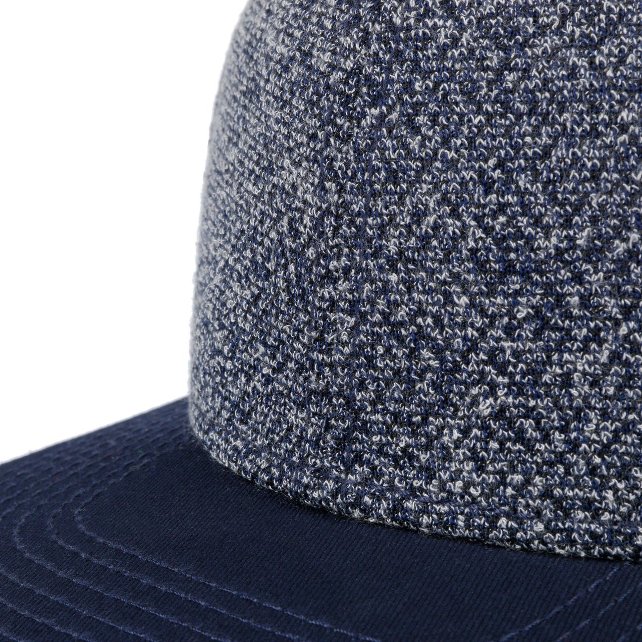 Snapback Baseball (1-St) blau-meliert Cap Basecap Atlantis