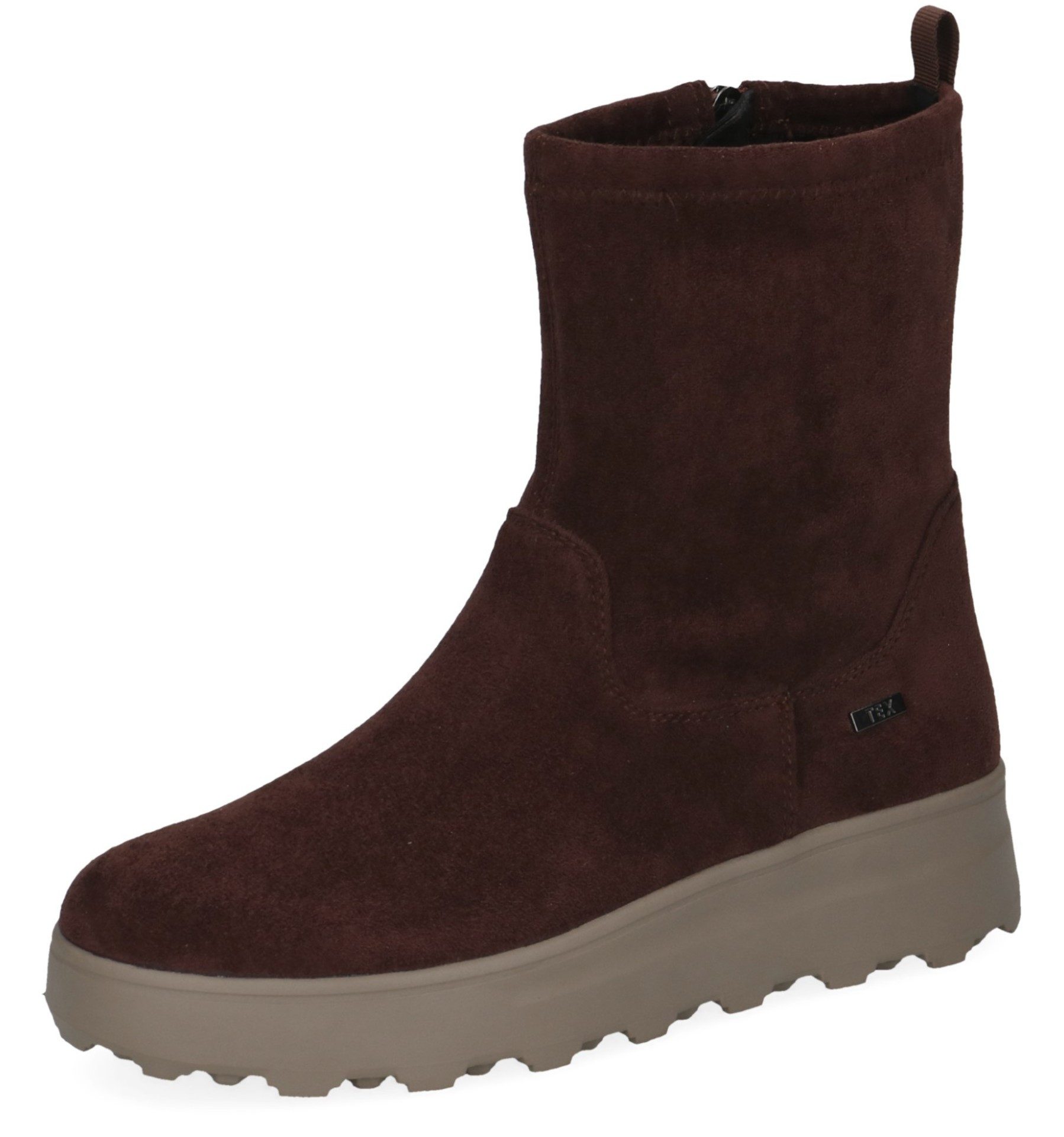 Caprice 9-26411-47 302 Dk. Brn Stretch Stiefelette