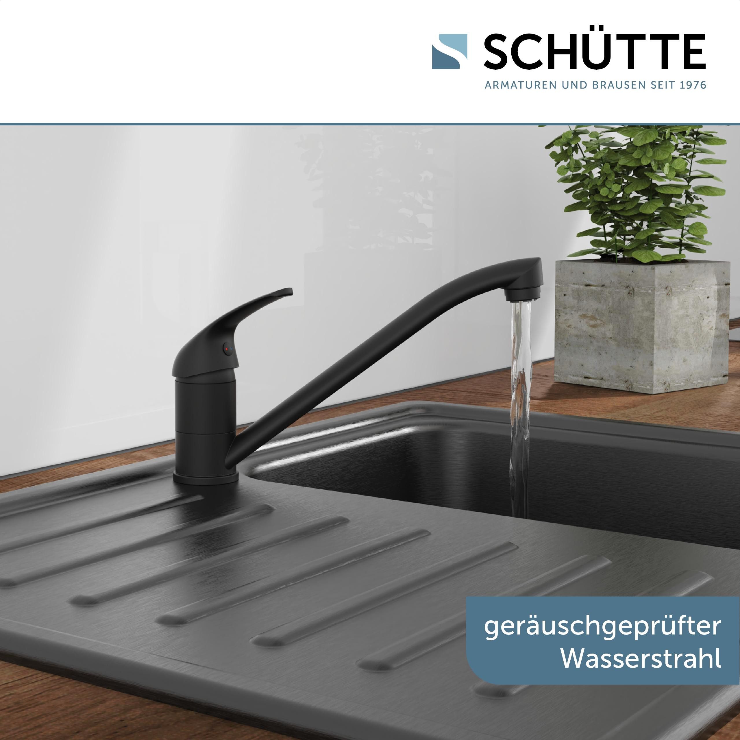 Thumbnail - Schütte Spültischarmatur GENUA chrom Niederdruck-Armatur, Verbrühschutz, Eco-Click-Funktion