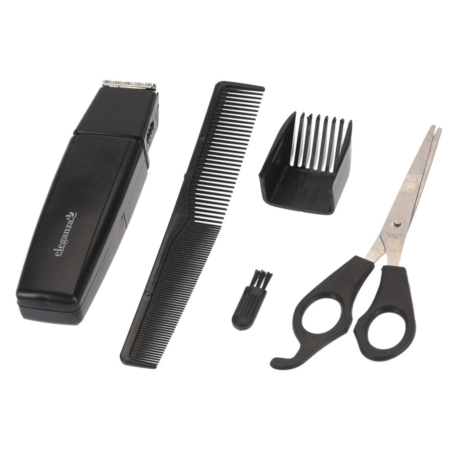 HAC24 Haar- und Bartschneider Haar- Bartschneideset Haarschneider Bart Trimmer Rasierer Haartrimmer, 5tlg. Batteriebetrieben