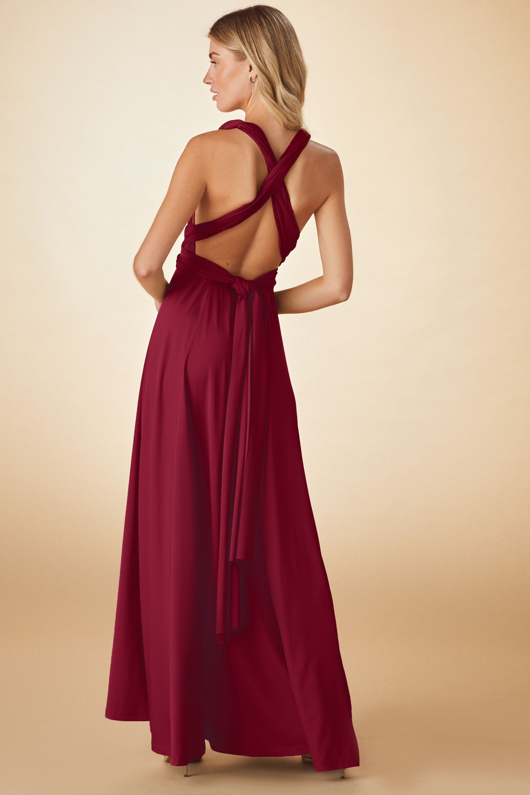 Next Jerseykleid Multiway-Brautjungfernkleid aus Jersey mit Mesh (1-tlg) günstig online kaufen