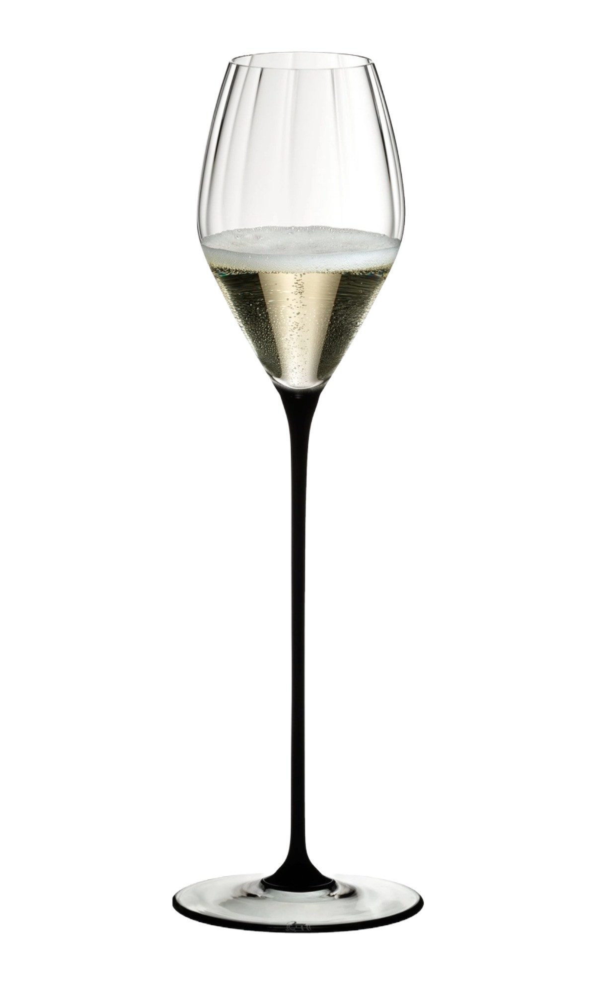RIEDEL THE WINE GLASS COMPANY Champagnerglas Riedel High Performance Champagnerglas - Schwarz, Kristallglas