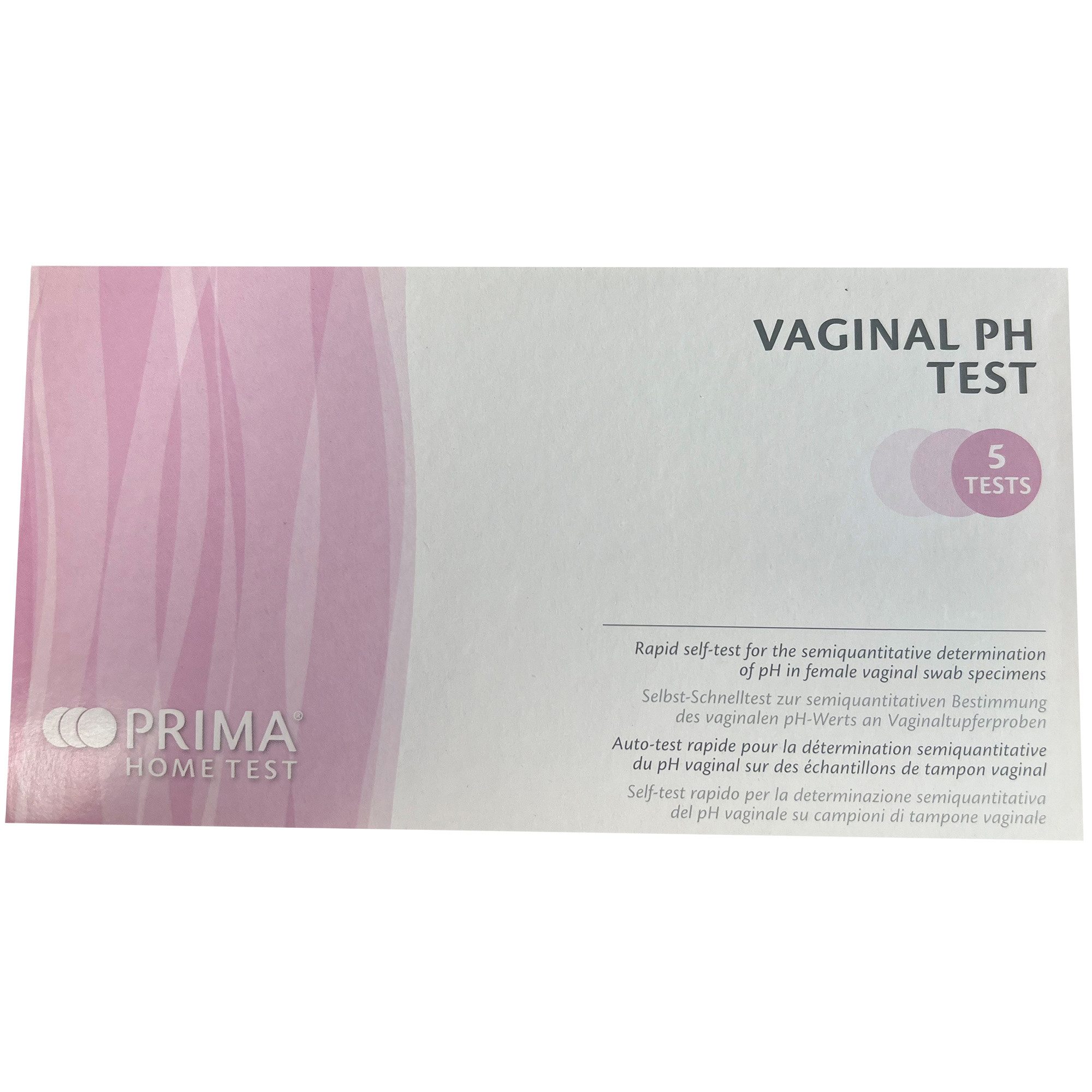PSA-Schnelltest PRIMA Vaginal pH Test Home Test
