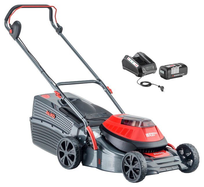 AL-KO Akkurasenmäher Moweo 42.0 Li SET, 42 cm Schnittbreite, (Set), mit Akku und Ladegerät