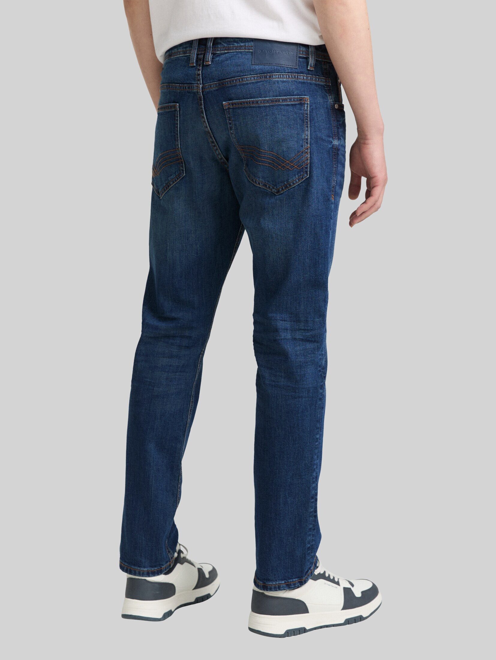 TOM TAILOR Slim-fit-Jeans Jeanshosen TTJOSH REGULAR SLIM Jeans mit Stretch – Bild 4 von 5