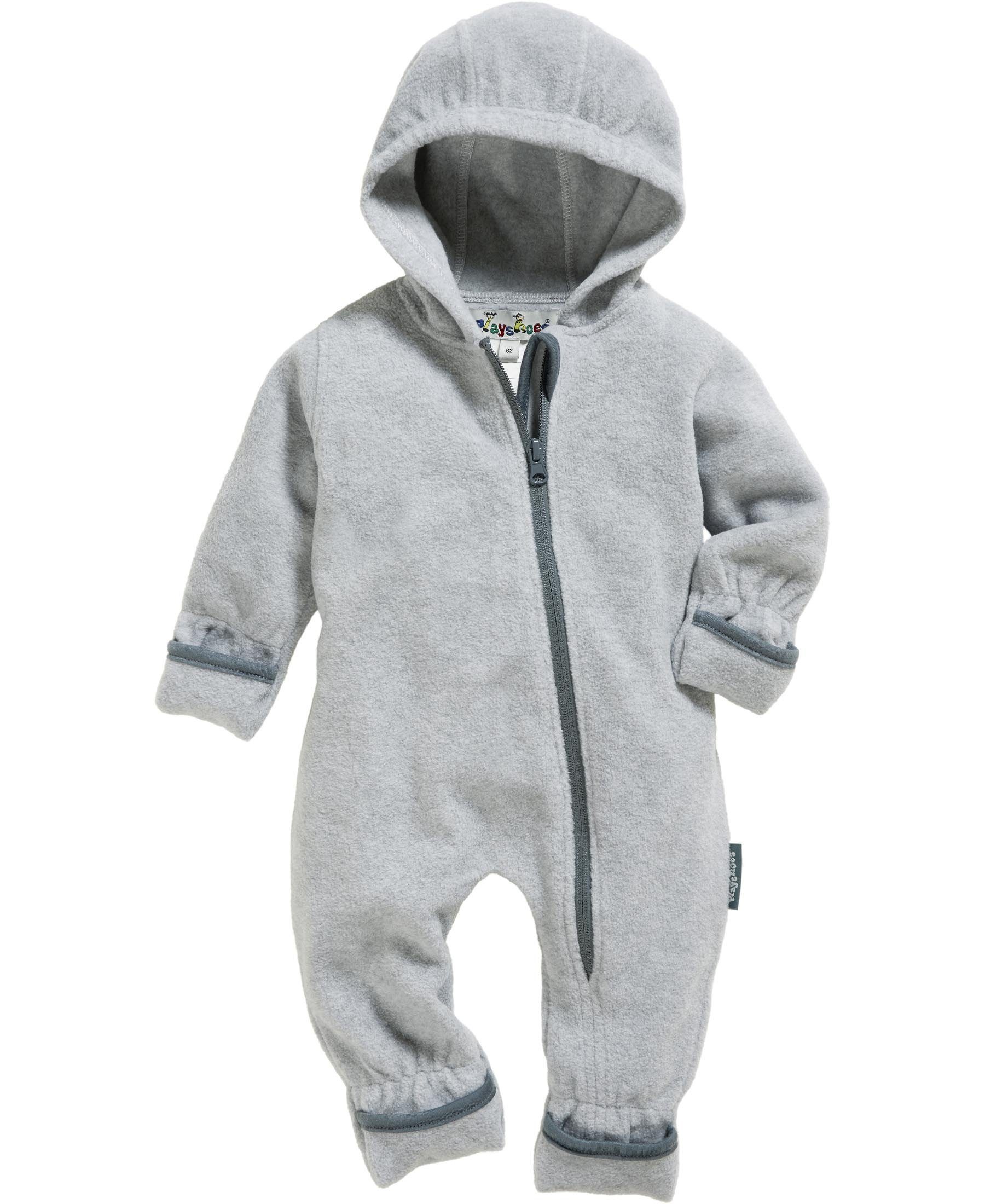 Playshoes Fleeceoverall Fleece-Overall meliert – Bild 2 von 3