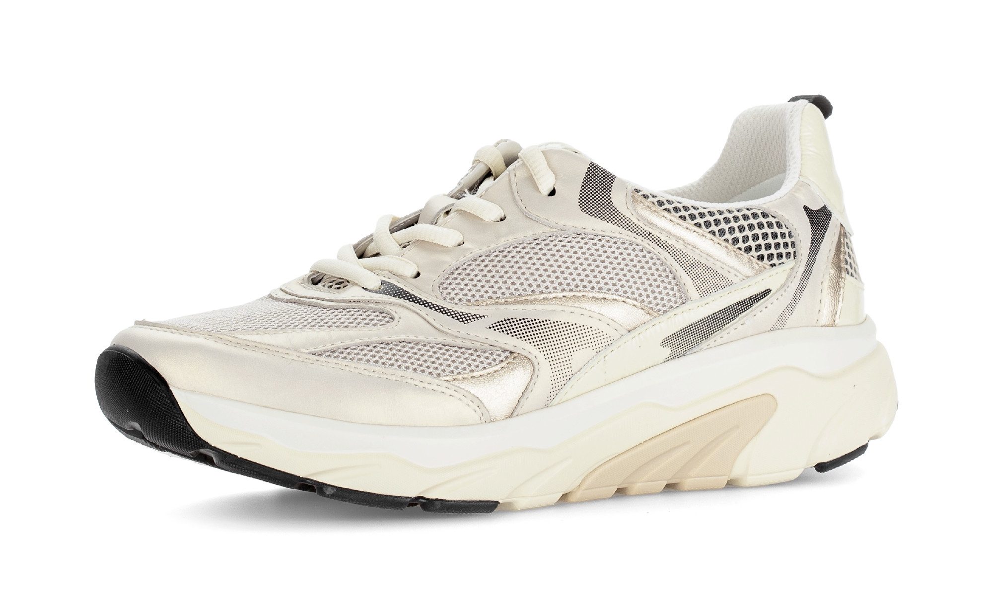 rollingsoft Keilsneaker, Freizeitschuh, Halbschuh, Schnürschuh mit rollingsoft-Laufsohle