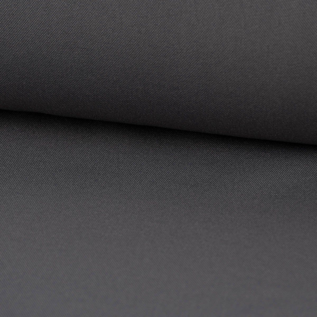Stoff Kreativstoff Universalstoff Polyester Stretch dunkelgrau