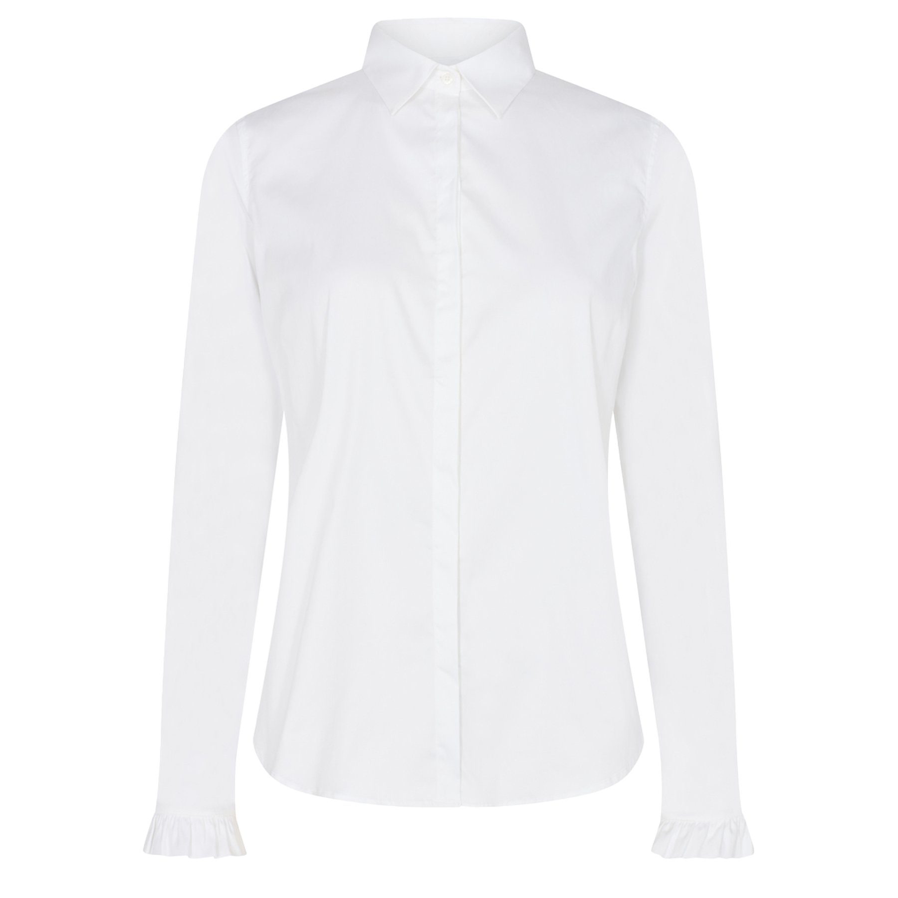 Mos Mosh Langarmbluse Bluse MATTIE FLIP mit Baumwolle günstig online kaufen
