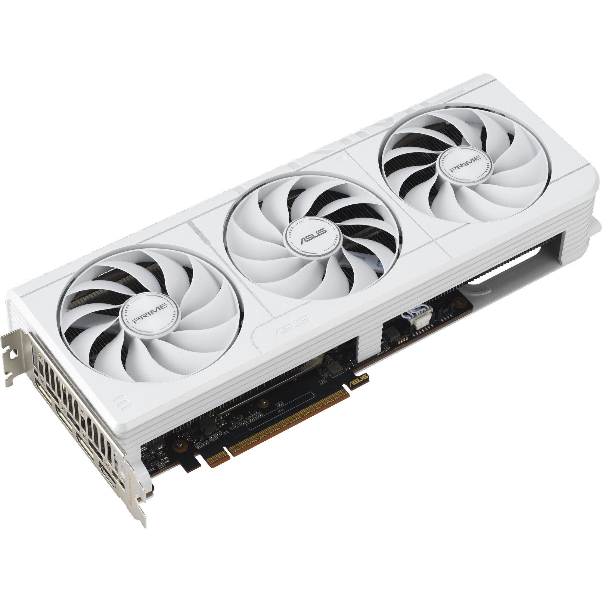 Asus ASUS Radeon RX 9070 XT PRIME WHITE OC Edition, Grafikkarte (16 GB)
