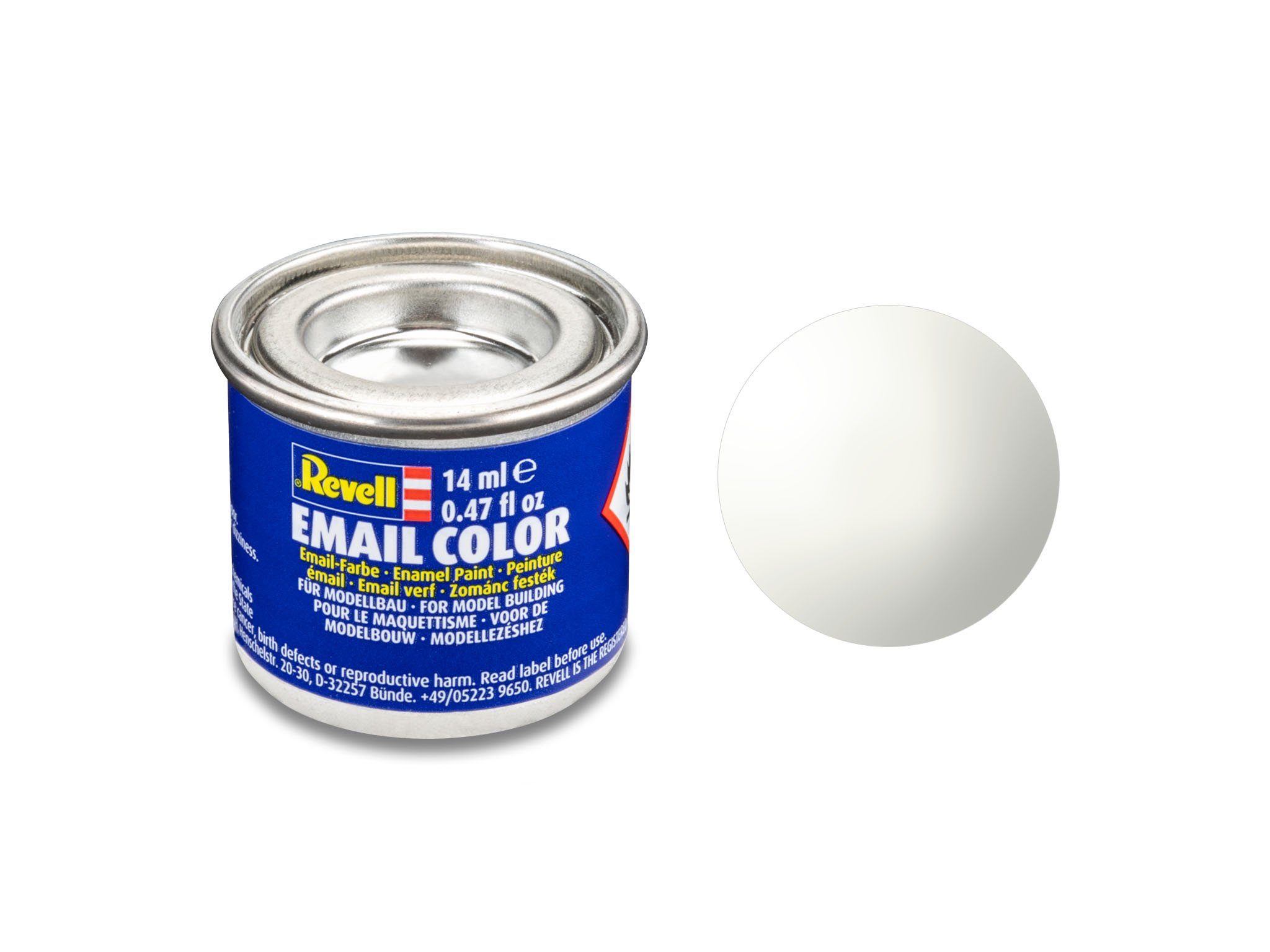 Revell® Modellbausatz Revell 32104 weiß, glänzend RAL 9010 14 ml-Dose