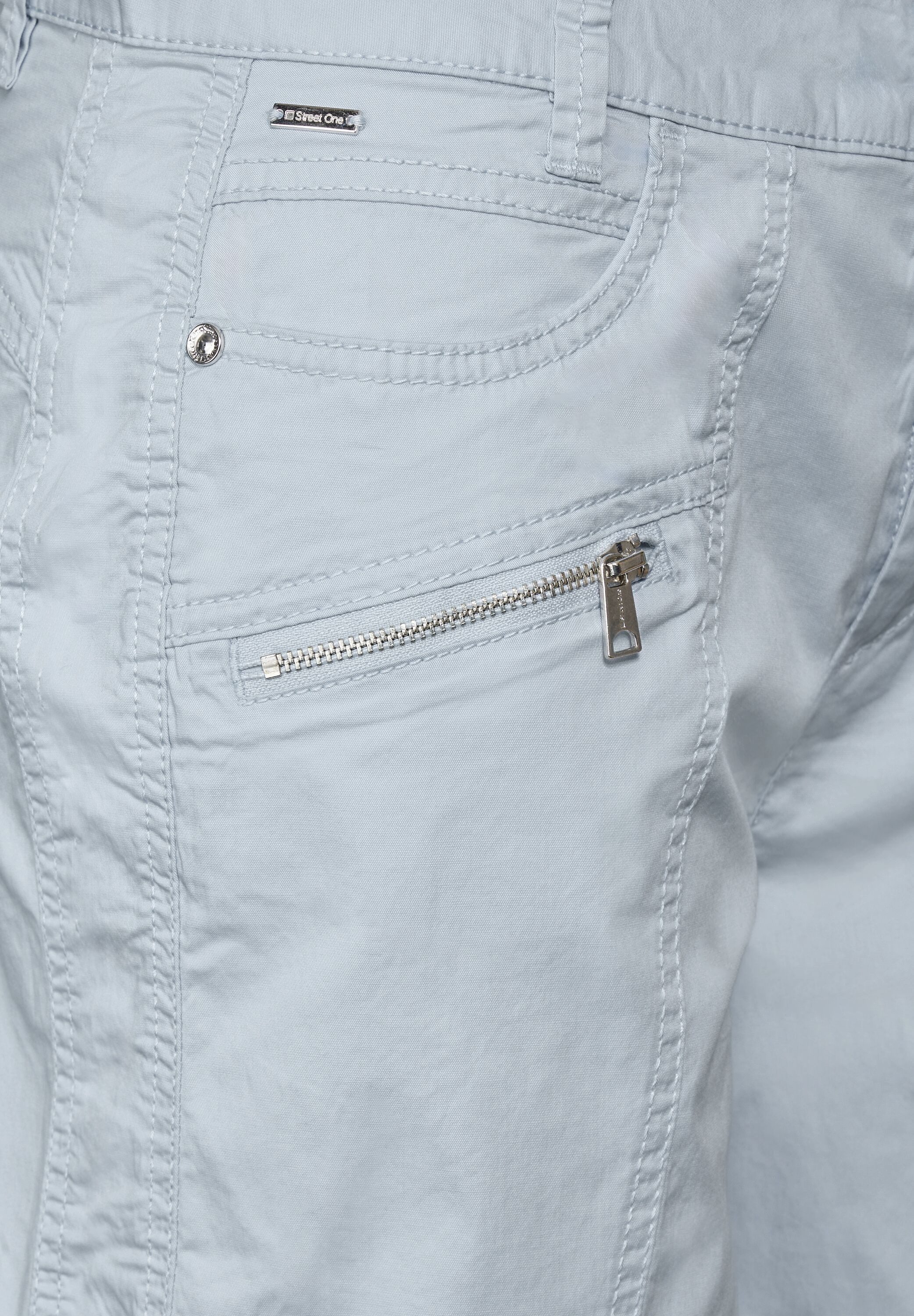 STREET ONE Shorts mit Turn-Up Funktion