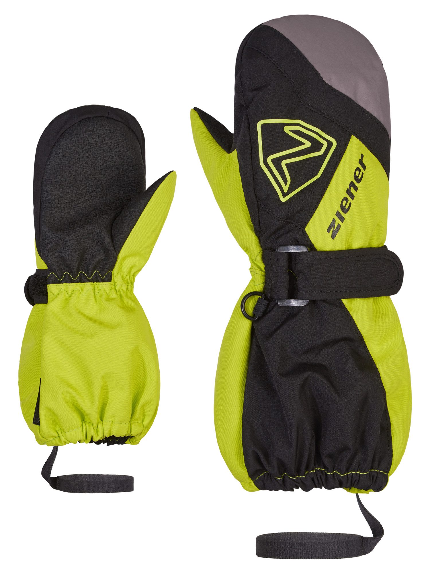 Ziener Fäustlinge LAURUS AS(R) MITTEN glove junior BLACK.LIME