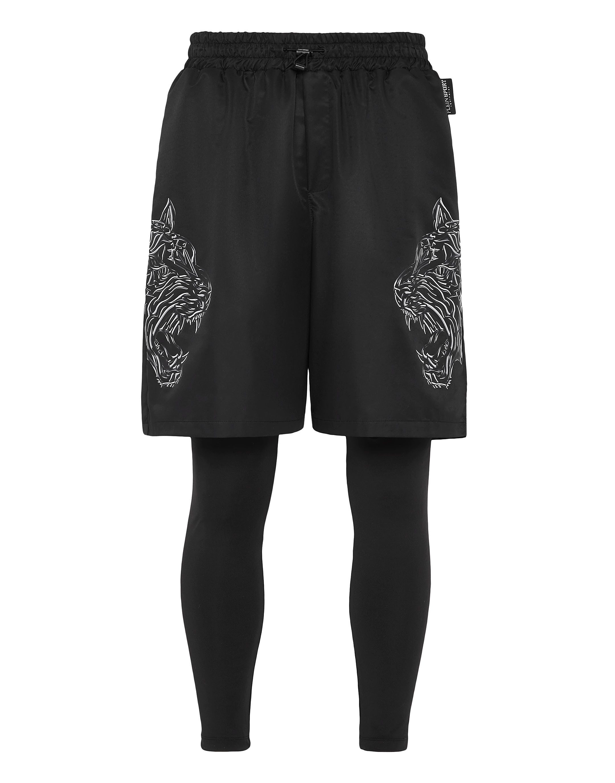 PLEIN SPORT Sporthose Tiger