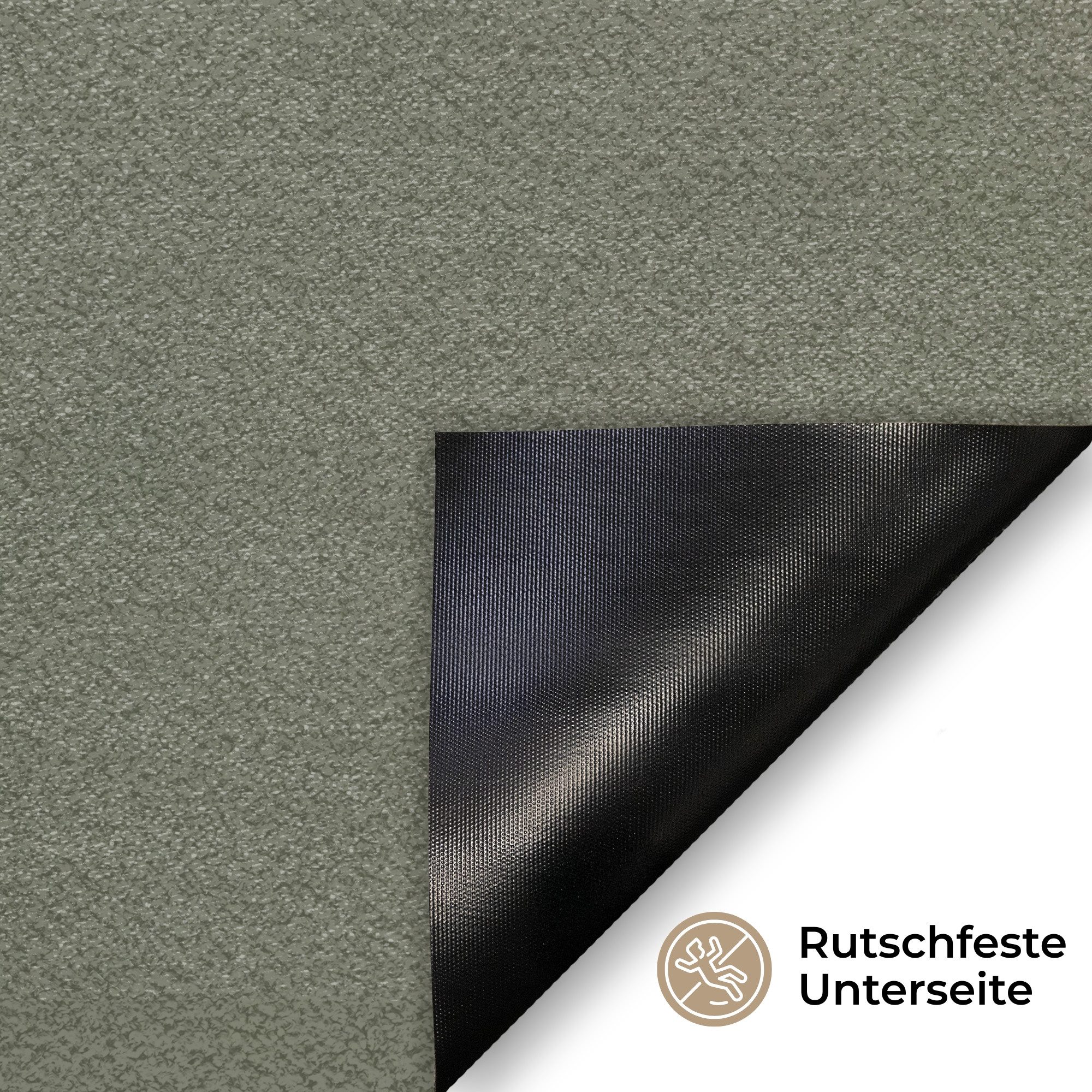 MuchoWow Fußmatte Japandi - Grün - Abstrakt - Modern, Rechteckig, innen Schmutzfangmatte, Tür, Schmutzfänger Flur, Teppich, 60x40 cm