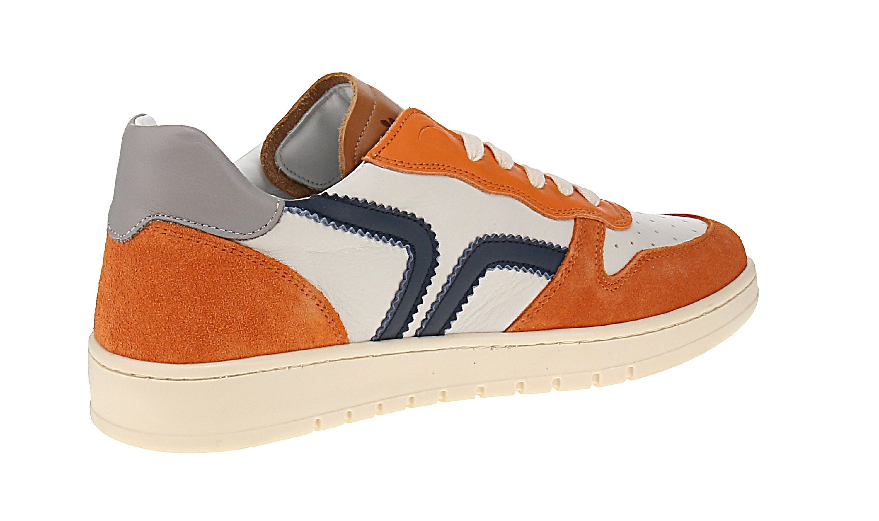 Kamo-Gutsu Kamo-Gutsu Campo-048 - Herren Schuhe Sneaker - Arancio-Denim Sneaker