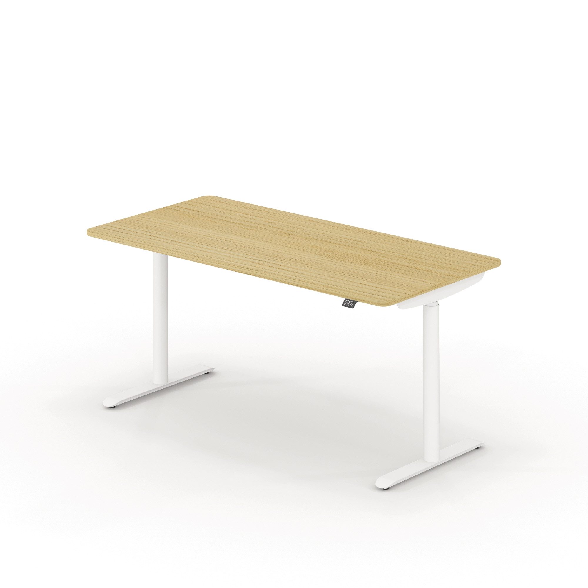 sedus Schreibtisch Schreibtisch Sedus se:lab e-desk 160x65-128x80cm weiß/eiche hell