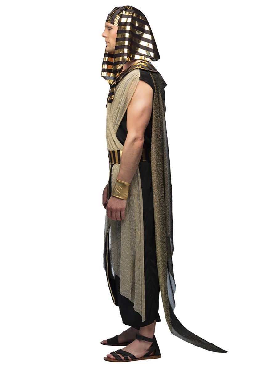 Boland Kostüm Düsterer Pharao Kostüm, Ägyptischer König im düster-mystischen Look