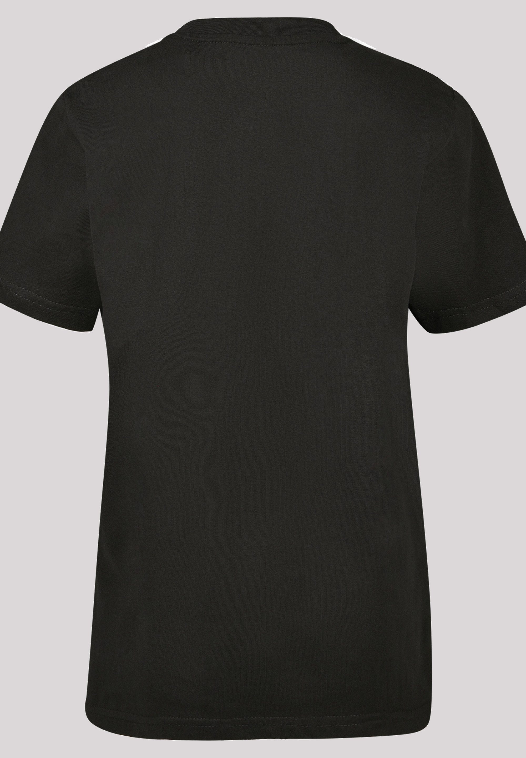 black Kinder Kurzarmshirt F4NT4STIC (1-tlg)