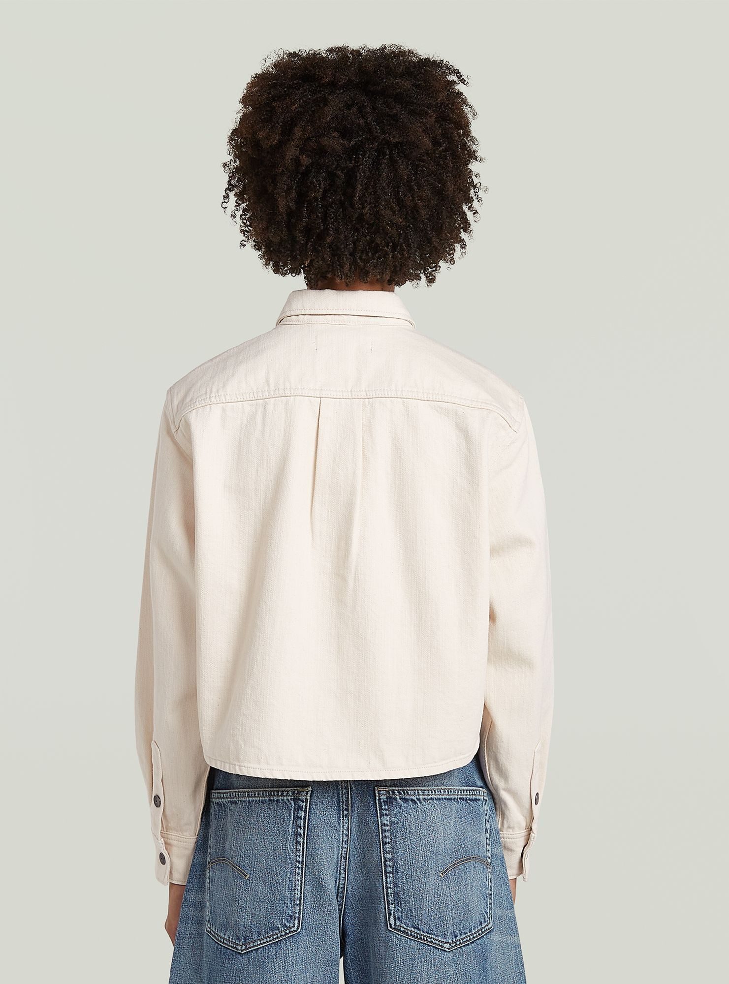 G-STAR Langarmshirt Boxy Relaxed Hemd