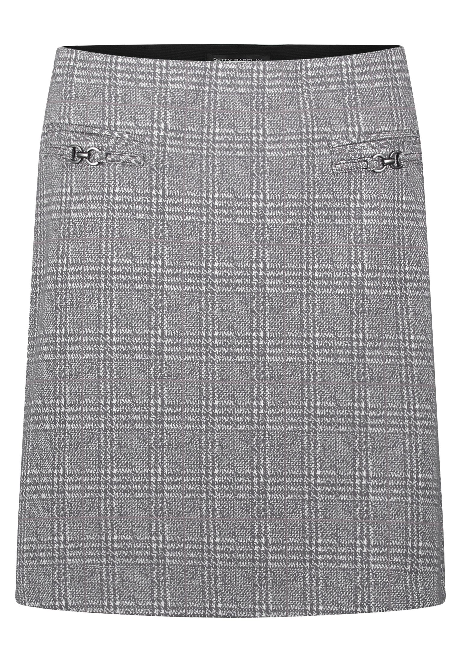 Betty Barclay Minirock Damen Karo-Rock mit Reißverschluss günstig online kaufen