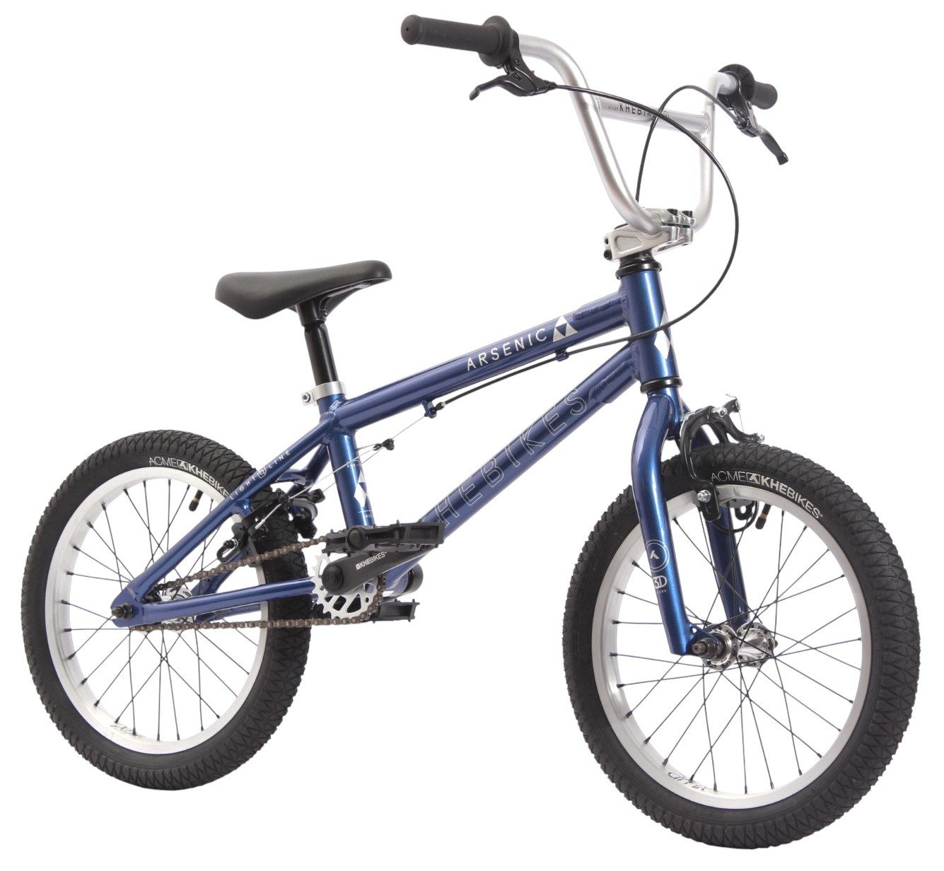 KHEbikes BMX-Rad KHE ARSENIC LL 16 Zoll, 7,9 kg, Aluminiumrahmen, U-Brake, 1 Gang