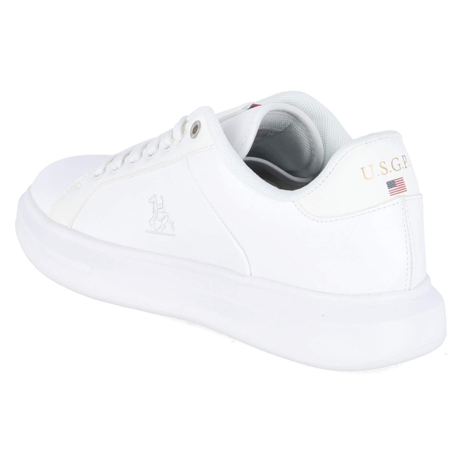 U.S. GRAND POLO U.S. Grand Polo GPM518300-1010 SP Herren Synthetik weiss Schnürschuh