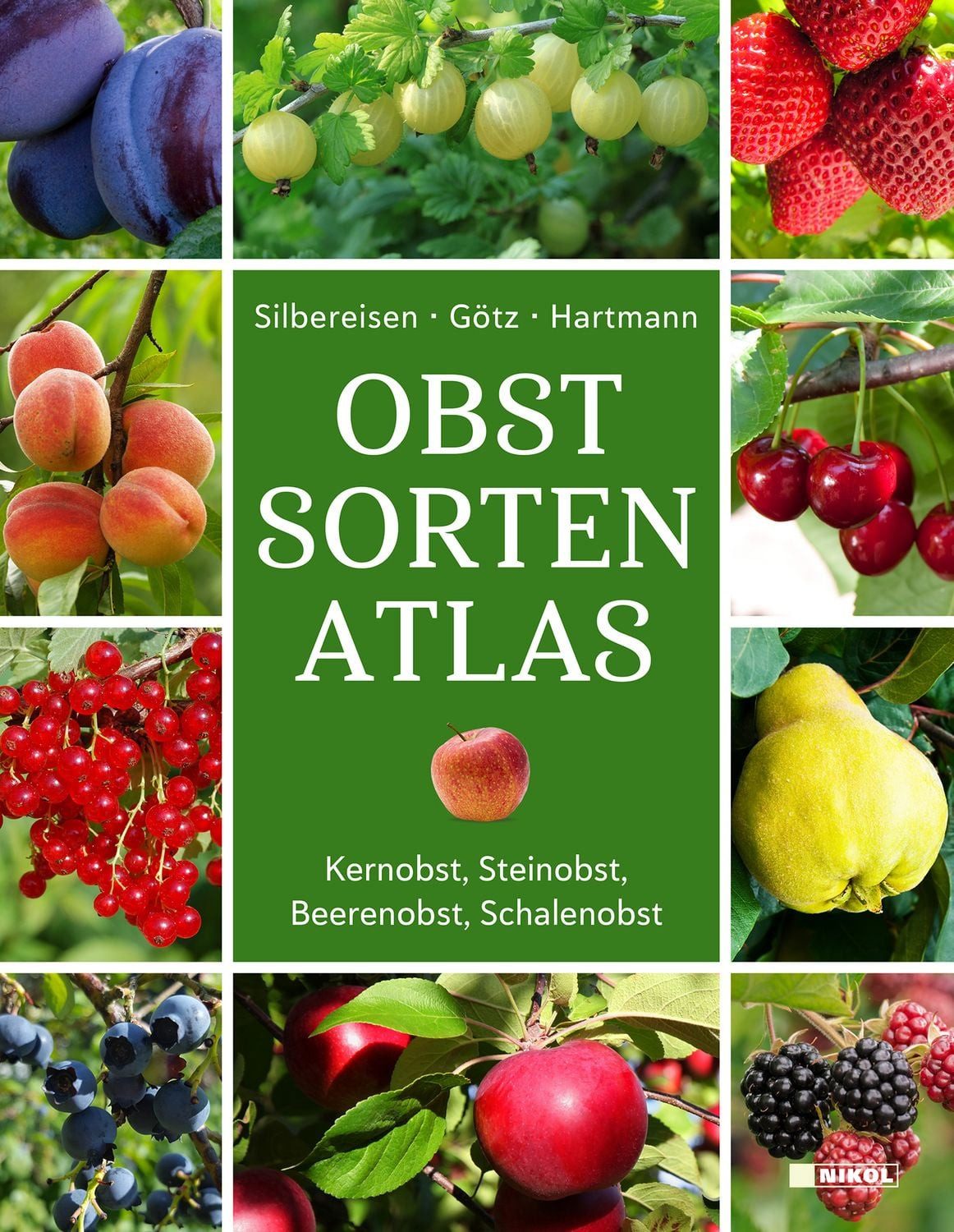 Obstsorten-Atlas / Gerhard Götz, Walter Hartmann, Robert Silbereisen, Kernobst, Steinobst, Beerenobst, Schalenobst