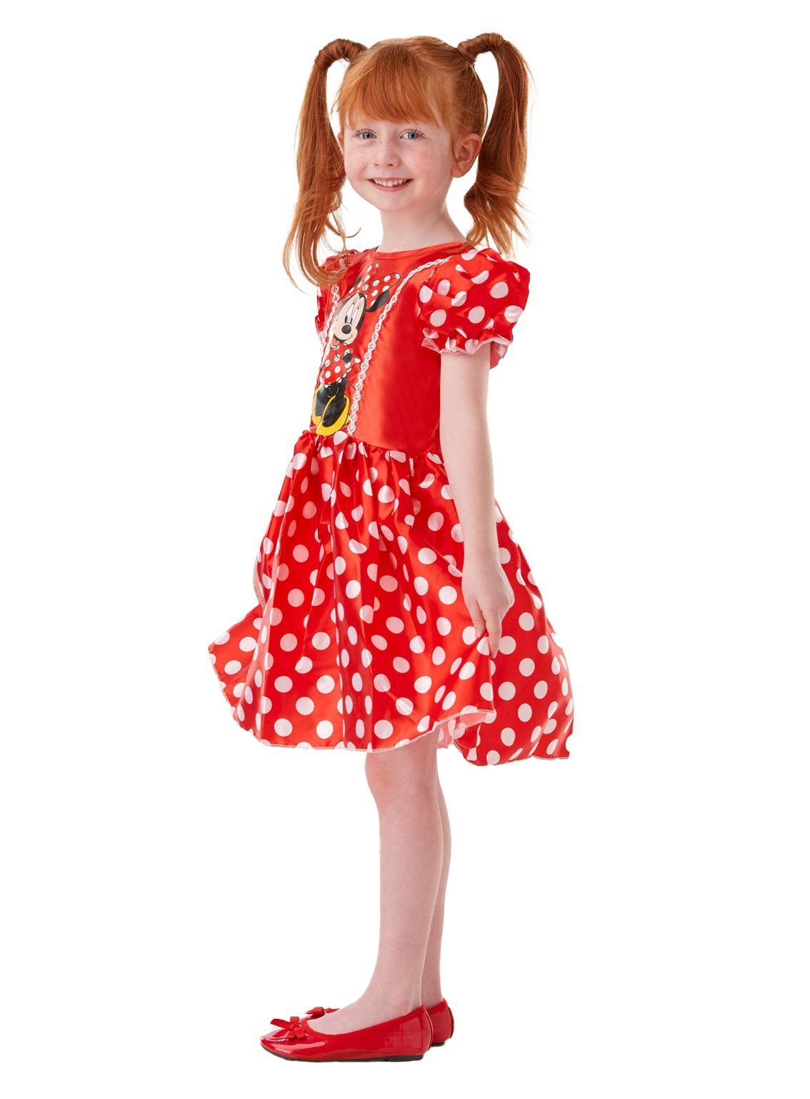 Rubie´s Kostüm Disney's Minnie Maus Classic Kostüm für Kinder, Klassisches Kostümkleid von Disneys bekannter Maus