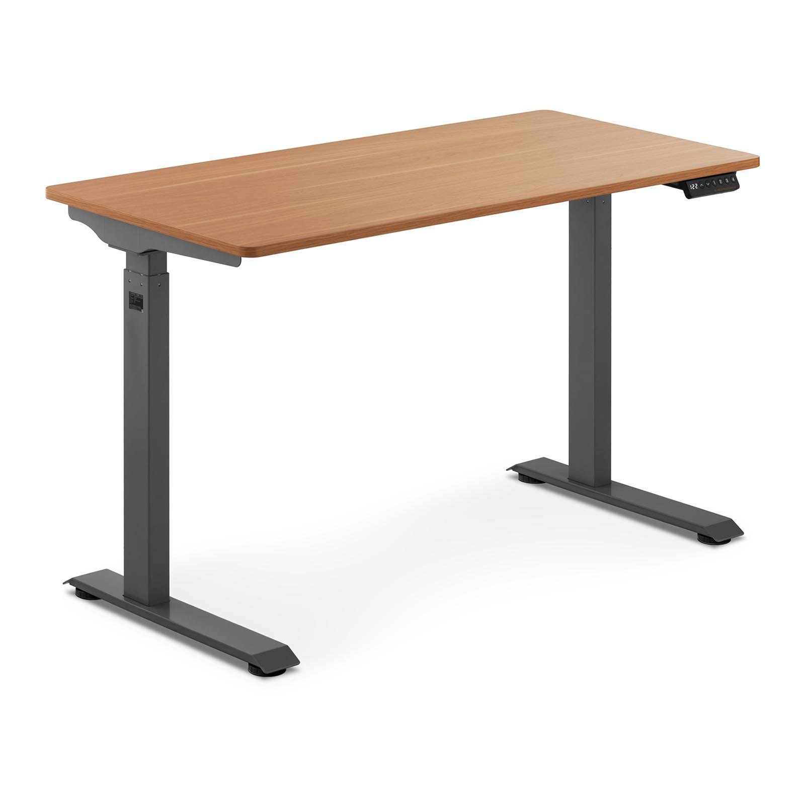 Schreibtisch - Fromm&Starck Stehschreibtisch 73 cm braun/grau höhenverstellbar 123 Schreibtisch