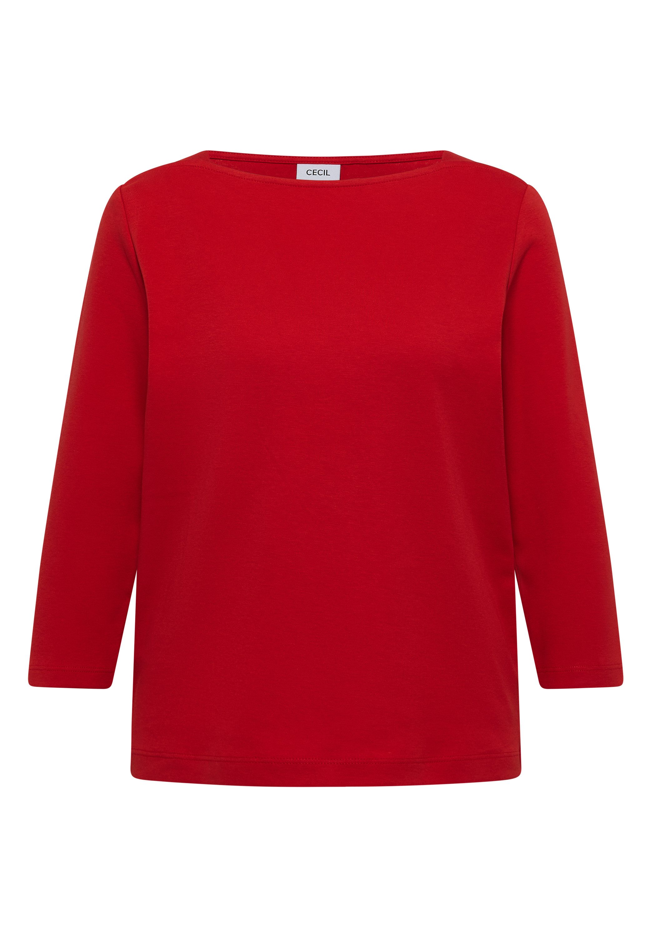 CECIL 3/4-Arm-Shirt aus reiner Baumwolle – Bild 4 von 5