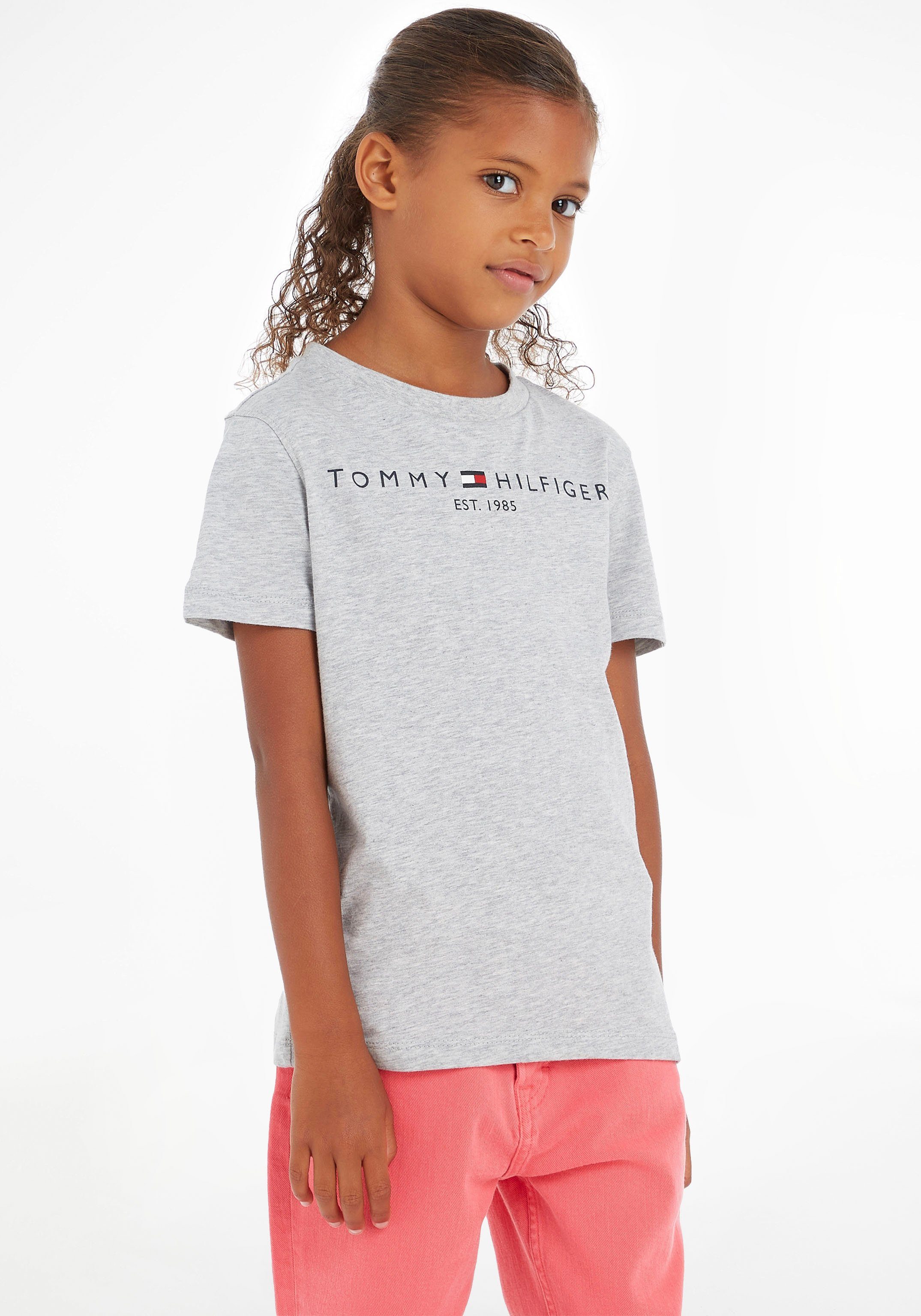 MiniMe,für ESSENTIAL Junior Kinder Hilfiger TEE Tommy T-Shirt Jungen Kids und Mädchen